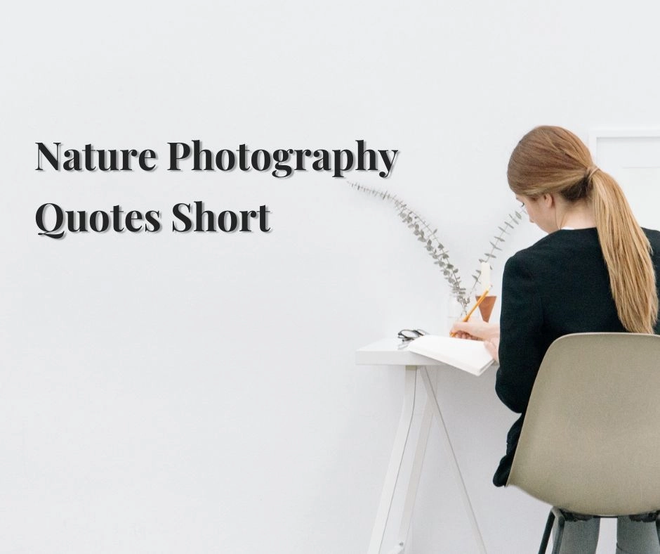 Nature Photography Quotes Short